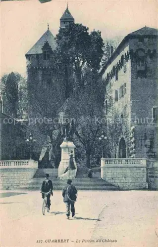 AK / Ansichtskarte CHAMBERY 73 Savoie Perron Chateau