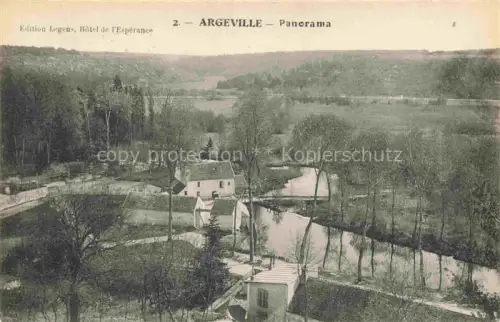 AK / Ansichtskarte Argeville Hargeville Mantes-la-Jolie 78 Yvelines Panorama