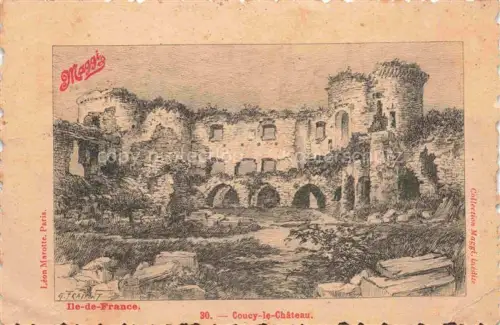 AK / Ansichtskarte Coucy-le-Chateau-Auffrique 02 Aisne Ile de France Maggi 