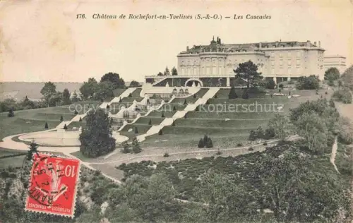 AK / Ansichtskarte Chateau de Rochefort-en-Yvelines Rambouillet 78 Yvelines Les Caseades