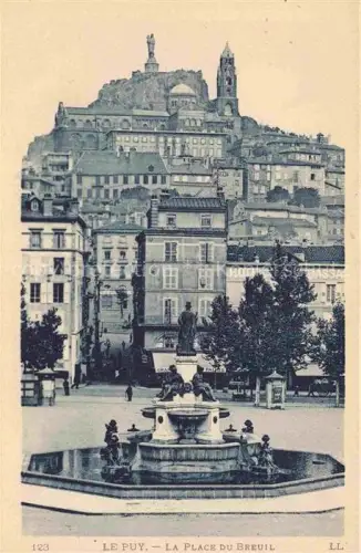 AK / Ansichtskarte LE PUY  en-Velay 43 Haute-Loire La Place du Breuil