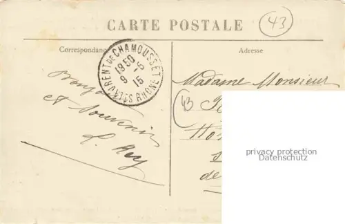 AK / Ansichtskarte LE PUY  en-Velay 43 Haute-Loire Boulevard Saint Louis et de la Rue Pannessac