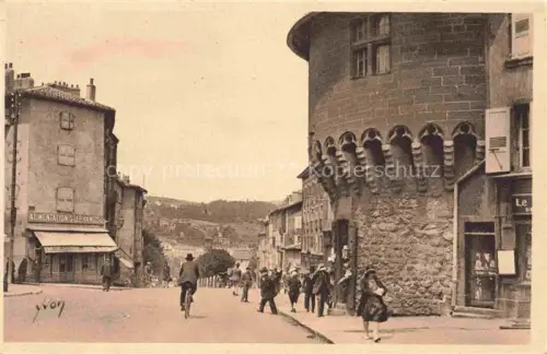 AK / Ansichtskarte LE PUY  en-Velay 43 Haute-Loire La Tour Pannessac et Boulevard Carnot