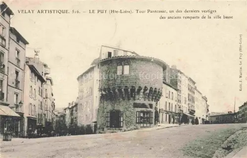 AK / Ansichtskarte LE PUY  en-Velay 43 Haute-Loire Tour Pannassac un des derniers vestiges des anciens remparts de la ville basse
