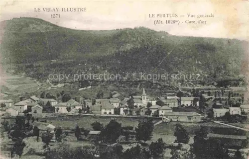 AK / Ansichtskarte Le Pertuis LE PUY 43 Haute-Loire Vue generale