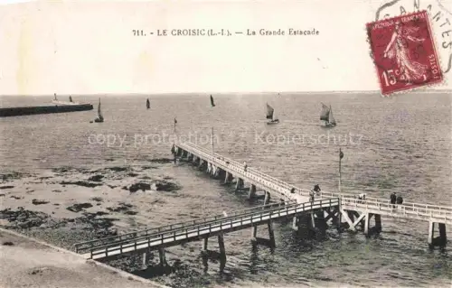 AK / Ansichtskarte LE  CROISIC Saint-Nazaire 44 Loire-Atlantique La Grande Estacade