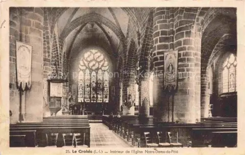 AK / Ansichtskarte LE  CROISIC Saint-Nazaire 44 Loire-Atlantique Interieur de l'Eglise Notre Dame de Pitie