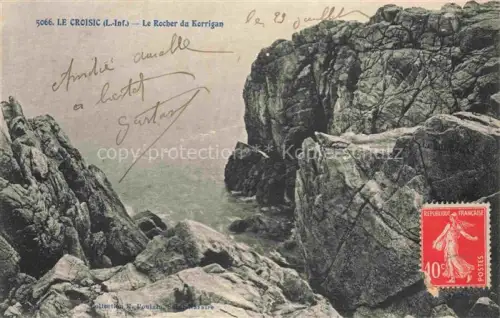 AK / Ansichtskarte LE  CROISIC Saint-Nazaire 44 Loire-Atlantique Le Rocher du Kerrigan