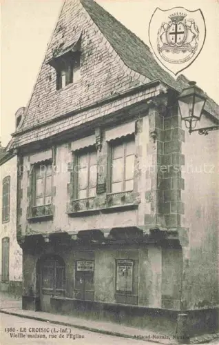 AK / Ansichtskarte LE  CROISIC Saint-Nazaire 44 Loire-Atlantique Vieille maison rue de l'Eglise