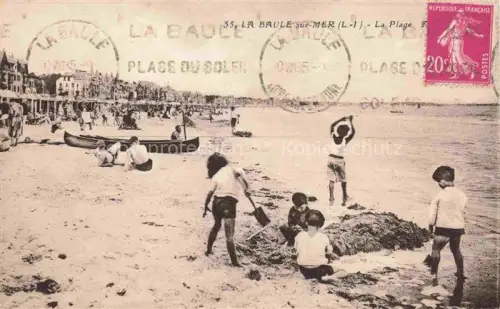 AK / Ansichtskarte LA-BAULE-SUR-MER La-Baule-les-Pins 44 La Plage