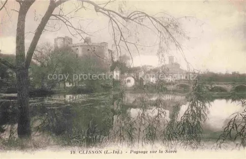 AK / Ansichtskarte Clisson NANTES 44 Loire-Atlantique Paysage sur la Sevre