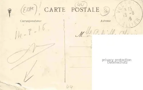 AK / Ansichtskarte La Bernerie-en-Retz Saint-Nazaire 44 Loire-Atlantique Vue generale vers la Gare