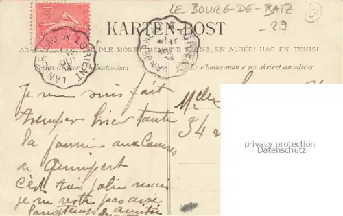 AK / Ansichtskarte Bourg-de-Batz Le Morlaix 29 Finistere Maries du Bourg de Batz