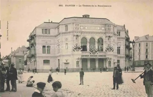 AK / Ansichtskarte NANTES 44 Loire-Atlantique Le Theatre de la Renaissance