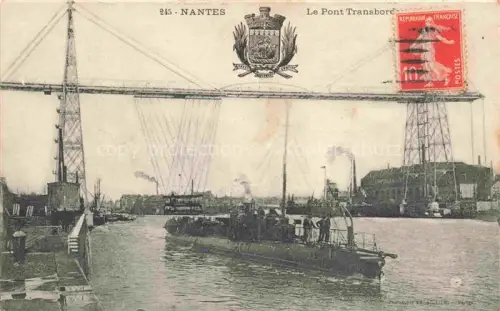 AK / Ansichtskarte NANTES 44 Loire-Atlantique Le Pont Transbordeur