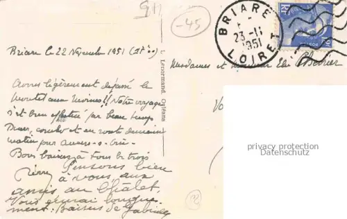 AK / Ansichtskarte Briare-le-Canal Montargis 45 Loiret Les bords de la Loire