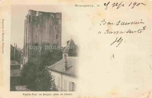 AK / Ansichtskarte Beaugency ORLEANS 45 Loiret Vieille Tour ou Donjon Dite de Cesar