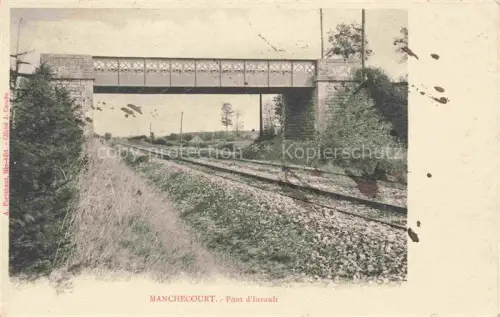 AK / Ansichtskarte Manchecourt Pithiviers 45 Loiret Pont d'Invault