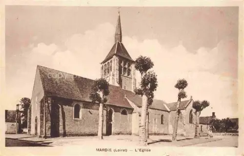 AK / Ansichtskarte Mardie ORLEANS 45 Loiret Eglise