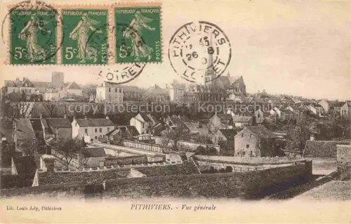 AK / Ansichtskarte Pithiviers-en-Gatinais 45 Loiret Vue generale