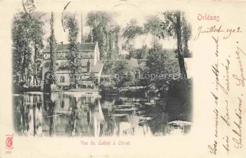 AK / Ansichtskarte ORLEANS 45 Loiret Vue du Loiret a Olivet