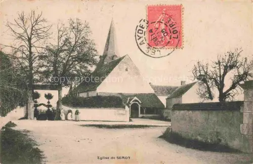 AK / Ansichtskarte Semoy ORLANS 45 Loiret Eglise de Semoy
