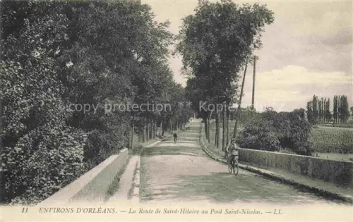 AK / Ansichtskarte Olivet  ORLEANS 45 Loiret La Route de Saint Hilaire au Pont Saint Nicolas