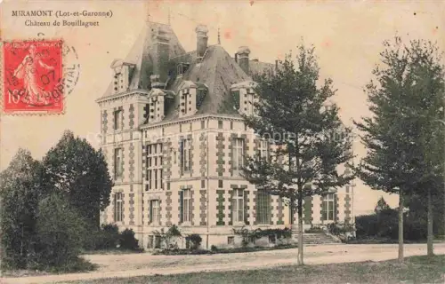 AK / Ansichtskarte Miramont-de-Guyenne Marmande 47 Lot-et-Garonne Chateau de Bouillaguet