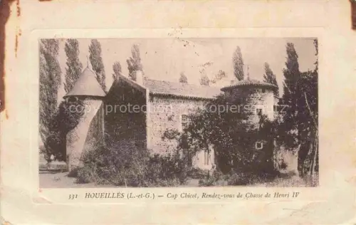 AK / Ansichtskarte Houeilles NERAC 47 Lot-et-Garonne Cap Chicot Rendez vous de Chasse de Henri IV