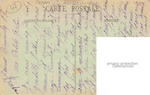 AK / Ansichtskarte Penne -d Agenais Villeneuve-sur-Lot 47 Lot-et-Garonne Vue de la Plaine du Lot prise de la Tour St Michel