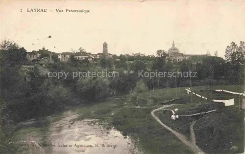 AK / Ansichtskarte Layrac AGEN 47 Lot-et-Garonne Vue panoramique