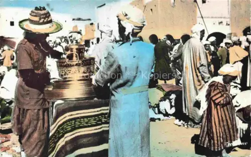 AK / Ansichtskarte Ouargla Algerie Artisans en cuivre