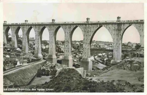 AK / Ansichtskarte LISBOA Lisbon Lissabon Lisbonne PT Aqueduto das Aguas Livres