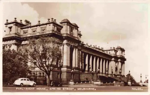 AK / Ansichtskarte MELBOURNE  Victoria Australia Parliament House Spring Street