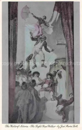 AK / Ansichtskarte NEW YORK City USA The Waldorf Astoria Sert Room