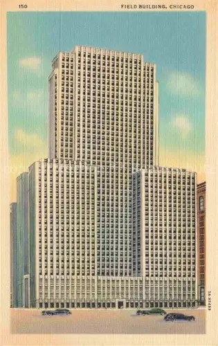 AK / Ansichtskarte CHICAGO  Illinois USA Field Building Illustration