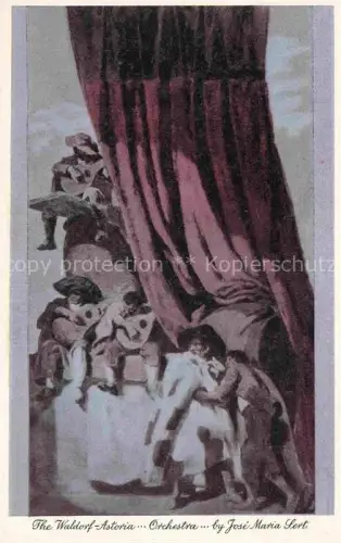 AK / Ansichtskarte NEW YORK City USA The Waldorf Astoria Sert Room