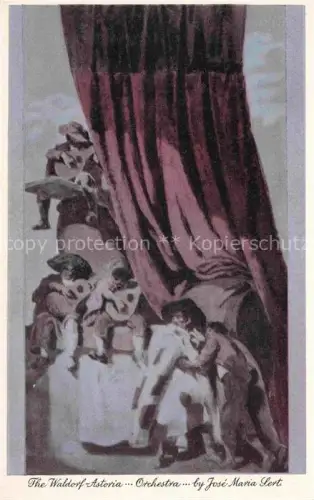 AK / Ansichtskarte NEW YORK City USA The Waldorf Astoria Sert Room