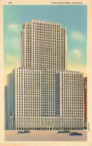 AK / Ansichtskarte CHICAGO  Illinois USA Field Building Illustration
