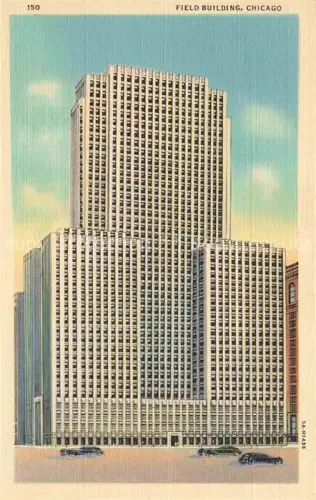 AK / Ansichtskarte CHICAGO  Illinois USA Field Building Illustration