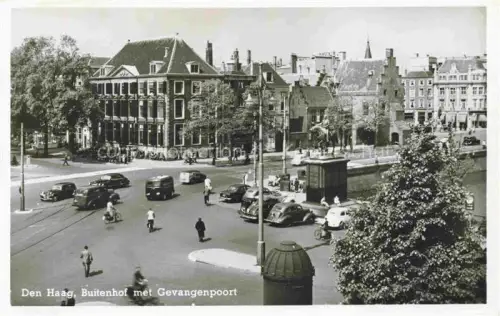 AK / Ansichtskarte DEN HAAG La Haye NL Buitenhof met Gevangenpoort Monument