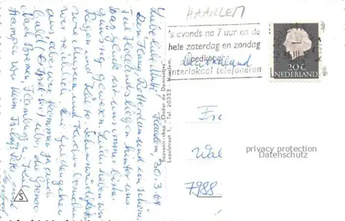 AK / Ansichtskarte HAARLEM NL Kirche Denkmal