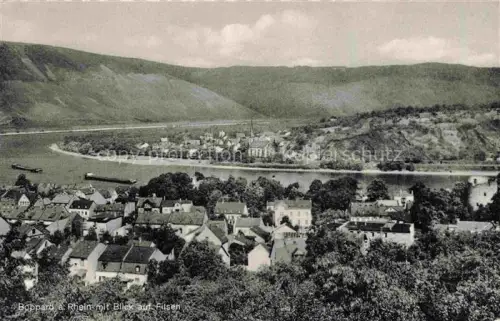 AK / Ansichtskarte Boppard Rhein Rheinland-Pfalz Panorama mit Blick auf Filsen Die gute Landau Karte