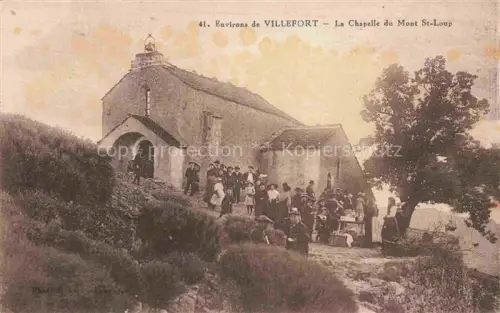 AK / Ansichtskarte Villefort MENDE 48 Lozere La Chapelle du Mont St Loup