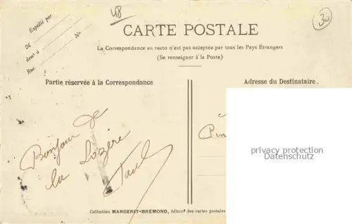 AK / Ansichtskarte Chapeauroux Lozere (Departement-48) Vue prise du Nouveau Monde Vallees de l'Allier et du Chapeauroux