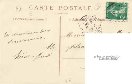 AK / Ansichtskarte NERAC-EN-ALBRET 47 Lot-et-Garonne Vue generale