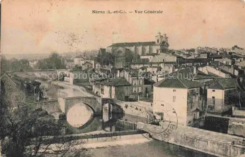 AK / Ansichtskarte NERAC-EN-ALBRET 47 Lot-et-Garonne Vue generale
