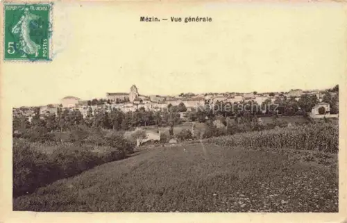 AK / Ansichtskarte Mezin NERAC 47 Lot-et-Garonne Vue generale