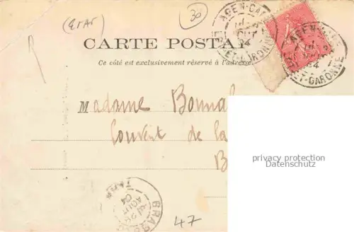 AK / Ansichtskarte Vianne NERAC 47 Lot-et-Garonne Ville fortifiee porte Ouest