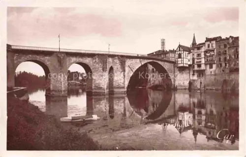 AK / Ansichtskarte VILLENEUVE-SUR-LOT 47 Lot-et-Garonne Le Pont de Cieutat